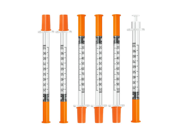 1ml 31G 5/16' (8mm), Individually Wrapped, Syrings Box of 100