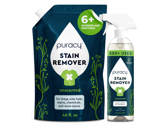 Stain Remover, Travel and Laundry Stain Cleaner for Clothes, Baby Essentials, Kids Stains, Oil and Fabric Spot Cleaner, (Stain Remover Spray and...