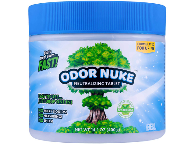Human Urine Neutralizer Tablets by - Kill Urine Smell In Portable Urinals for Men, Bedside Commodes, Bedpans & Camping Toilets - 14.1oz (Original)