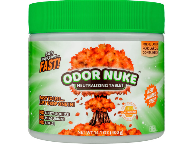 Bedside Toilet Deodorizer Tablets Human Urine Neutralizer For Large Portable Urinal Containers - 2x Original Size (14.1oz) (Jumbo)