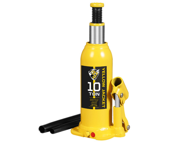 10 Ton Muti-Directional Welded Bottle Jack (20,000lb), Horizontal Bottle Jacks Use for Car, Pickup, Truck, RV, Auto Repair, Hydraulic Bottle Jack