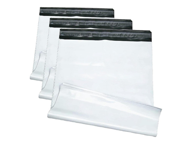 17.7 X 22 Inches White Poly MailersLarge Self-Sealing Shipping Bags 10 Pcs (Pack of 3)