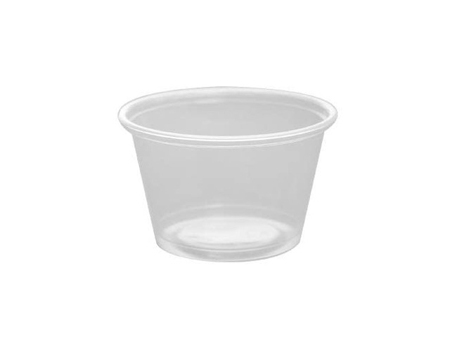 FP-P400-PP 4 oz. PP Portion Cups - Clear (Case of 2500)