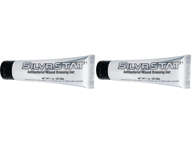 First Aid Kit Gel, 32 PPM Silver Healing Wound Dressing Gel, SilverSol AgO Particles, 1 oz (Pack of 2)