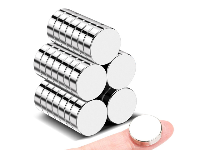35 Pcs Rare Earth Magnets, 15x2mm Neodymium Magnet Small Magnets Neodymium Disc Magnets for Whiteboard Fridge Office