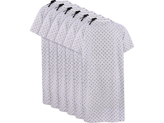 Unisex Hospital Gowns Back-Tie Patient Gowns Women Men Fits Sizes up to 2XL Lightweight, Loose-Fit, Comfortable, Soft, Multipurpose, Medical &...