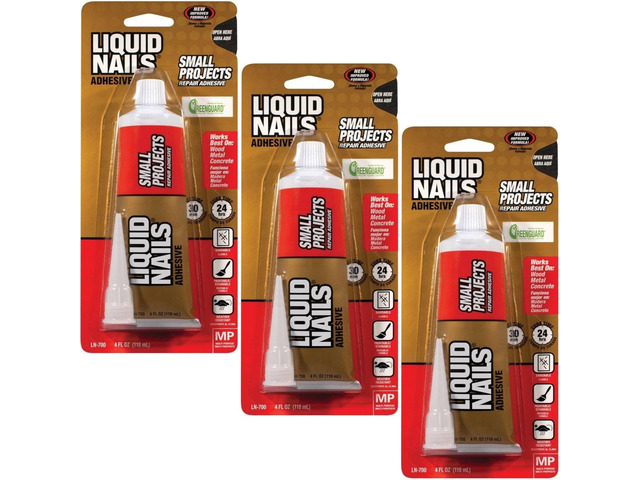 LN-700 4-Ounce Small Projects and Repairs Adhesive (Pack of 3)