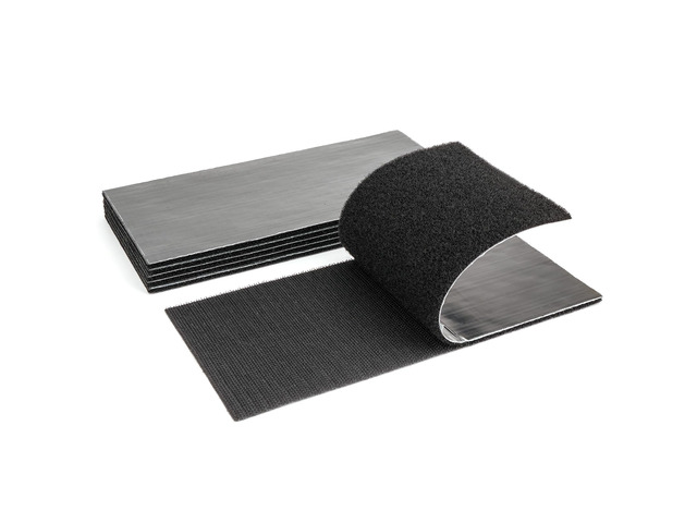 4x8 inch Strong Adhesive Hook and Loop Tape - Sticky-Backed Adhesive Fasteners, Suitable for Home Organization, Carpet Fixation, Sofa Cushion...
