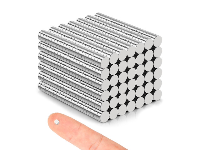 900 Pack Small Magnets, Refrigerator Magnet Rare Earth Magnets Neodymium Magnet for Crafts, Whiteboard, Kitchen Cabinet