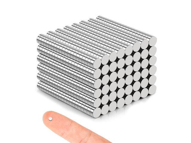 Small Magnets, 1000 Pack Refrigerator Magnet Rare Earth Magnets Neodymium Magnets for Crafts, Whiteboard, Kitchen Cabinet