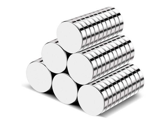 Neodymium Round Rare Earth Fridge Magnets,15x2mm 60Pcs Small Strong Refrigerator Magnets for Crafts, Whiteboard, Scientific Models, Dry Erase...