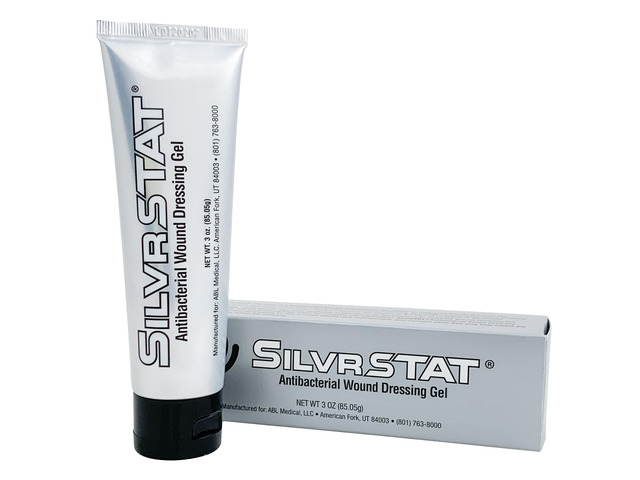 First Aid Kit Gel, 32 PPM Silver Healing Wound Dressing Solution, SilverSol AgO Particles, 3 oz