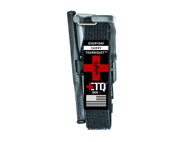 Tourniquet - ETQ Gen 2 Made in The USA EDC Gear for Trauma Kits, Tourniquet Kits, and Medical Emergency Bags, Gray, Regular (1')