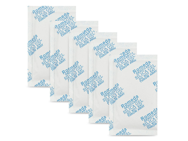 60 Pcs 20 Gram Silica Gel Packs, Transparent Desiccant, Desiccant Packets for Storage, Moisture Packs for Spices Jewelry Shoes Boxes Electronics...