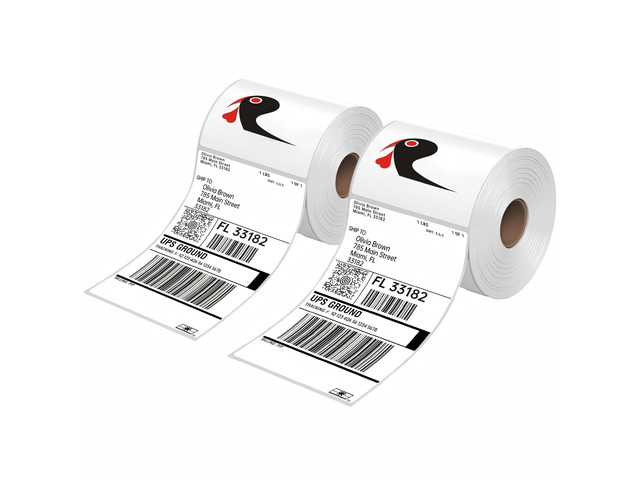 1000 4x6 Thermal Labels Roll 500 Labels Per Roll, Commercial Grade Thermal Shipping Labels Roll, BPA Free, Clear Printing, Strong Adhesive,...