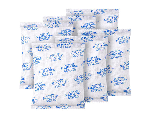 Silica Gel Packets, 300 Gram 6 Packs Food Safe Desiccant Packs, Large Desiccant Packs for Storage, Reusable Large Moisture Absorbers for Storage...
