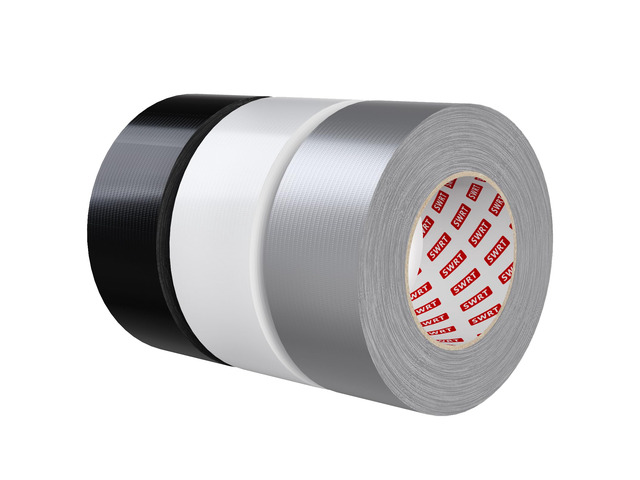 9 Mil Duct Tape Heavy Duty, 2 in x 45 YD, 3-Pack, Black/Silver/White Strong adhesion, waterproof, residue-free removal, ideal for indoor and...