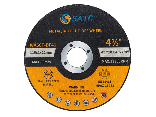 100 PCS Cut Off Wheel 4.5' x.040 x7/8' Angle Grinder Cutting Disc Ultra Thin Metal & Stainless Steel