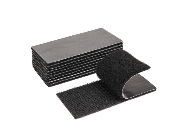 2x4 inch Strong Adhesive Hook and Loop Tape - Sticky-Backed Adhesive Fasteners, Suitable for Home Organization, Carpet Fixation, Sofa Cushion...