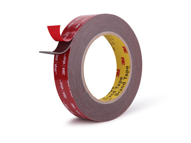3M Double Sided Tape, Heavy Duty, 3/4 x 18Ft, Gray Very High Bonding, Permanent, Weather, Waterproof Foam Mounting Tape for Home, Office, Car,...