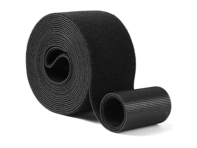 2in x 24ft Hook and Loop Straps Heavy Duty Double Sided Self-Gripping Strips Reusable Multi-Purpose Wrap Roll for Home, Office, Data Center,...