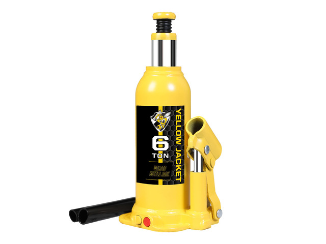 6 Ton Muti-Directional Welded Bottle Jack(12,000lb) for Car, Pickup, Truck, RV, Auto Repair