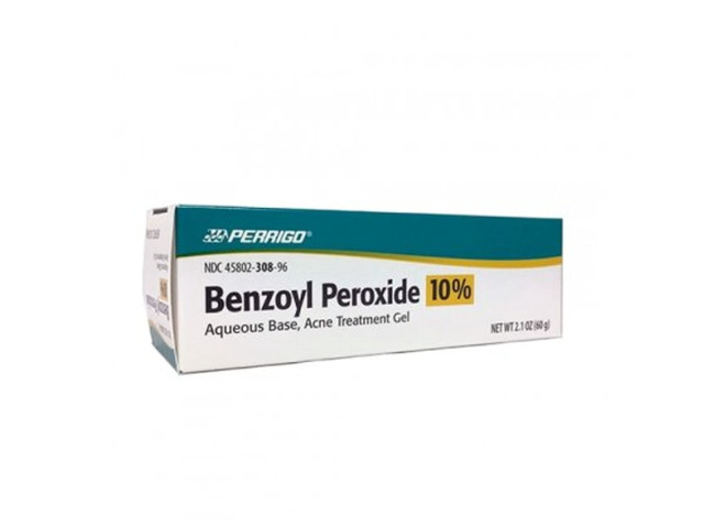 10% Benzoyl Peroxide Acne Treatment Gel 2.1 oz
