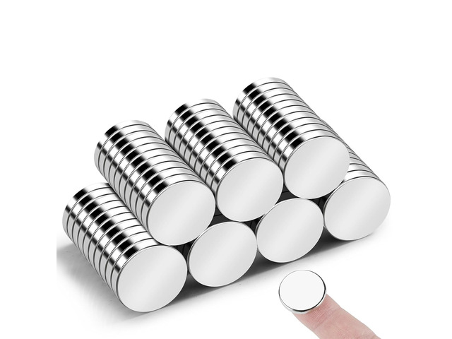 70Pcs Strong Rare Earth Magnets, 18x3mm Round Fridge Neodymium Magnets, Powerful for Fridge, DIY, Building, Scientific, Craft, and Office