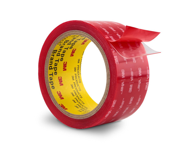 3M Heavy Duty Double Sided Tape 2''x15.4Ft 0.04in Thick Clear 4910 Adhesive Waterproof Mounting Tape Foam Tape for Car Home Office Decov