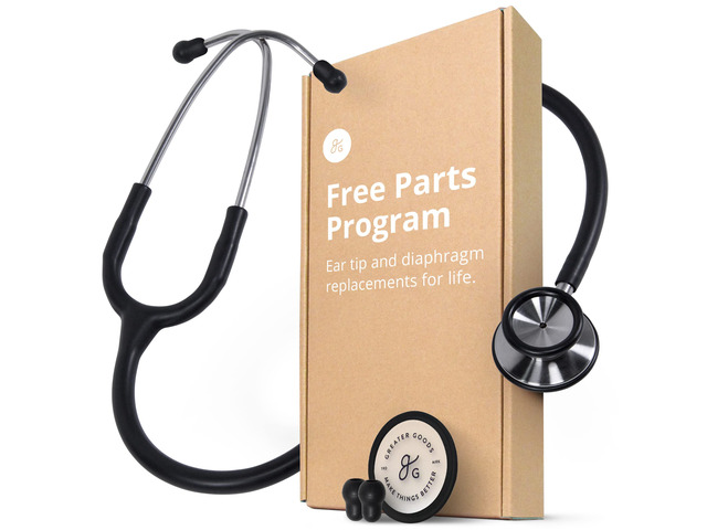 Dual-Head StethoscopeClinical Grade, Lightweight, High-Precision Sound, Ideal for Doctors, Nurses, Students, and Medical Professionals (Black and...