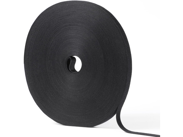 1/2in x 150ft Hook and Loop Roll Double-Sided Strips, Self-Gripping Straps Reusable Multi-Purpose Wrap Fasteners for Home, Office, Data Center,...