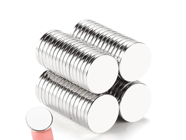 60Pcs Strong Rare Earth Magnets, 20x3mm Round Fridge Neodymium Magnets, Powerful for Fridge, DIY, Building, Scientific, Craft, and Office