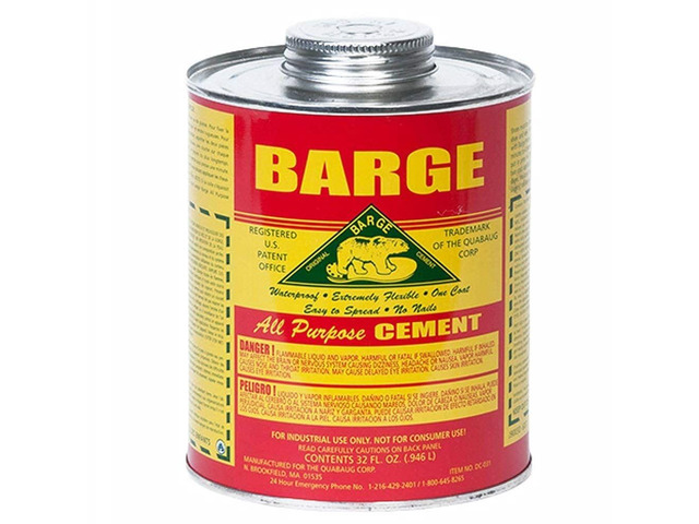 All Purpose Contact Cement Glue for Leather & Shoes, Red 32 oz Can Flexible Bonding Supports Repairs on Rubber, Crafts, Tack & Footwear Projects in...