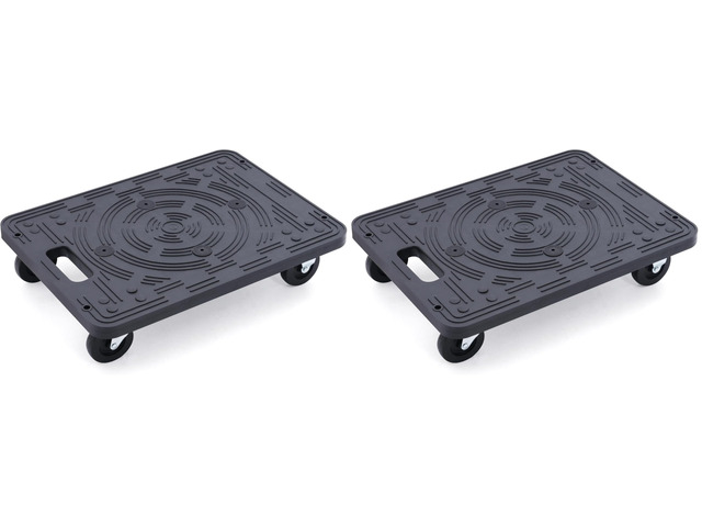 80854 Furniture Movers Dolly with Wheels - 200 lb. Capacity (Pack of 2)