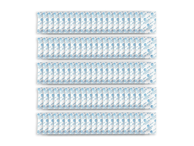 1 Gram 500 Packets Food Grade Silica Gel Desiccant Packs Premium silica beads absorb moisture effectively, keeping snacks, jerky, spices & vitamins...
