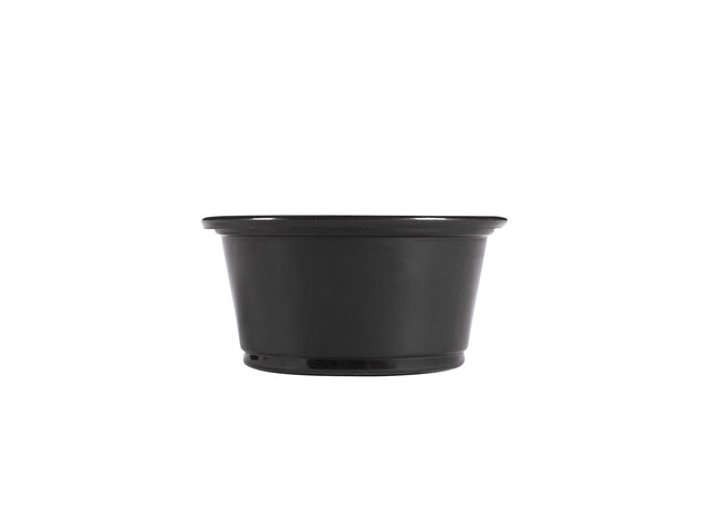 FP-P200-PPB 2 oz. PP Portion Cups - Black (Case of 2500)