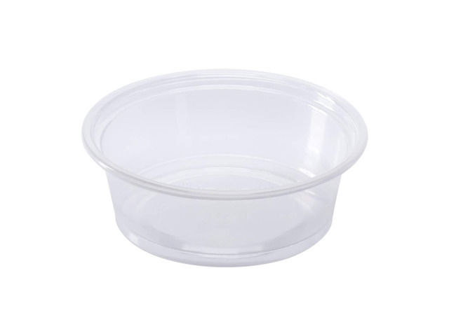 FP-P150-PP 1.5 oz. PP Portion Cups - Clear (Case of 2500)