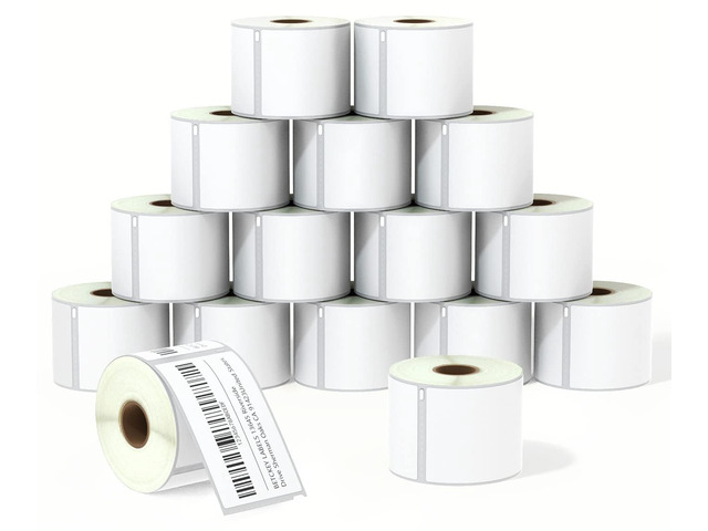 Replace for DYMO 30256 (2-5/16' x 4') Large Shipping Label[16 Roll] Compatible with DYMO Labelwriter 450, 4XL, Rollo & Zebra Printers, 4800 Labels,...