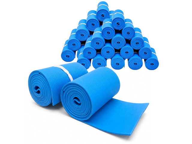 Disposable Tourniquet 1 x 18, Blue, Latex-Free, 250 Pack Tear-resistant elastic, Rolled & banded, Single-use, First aid, Emergency & home care,...