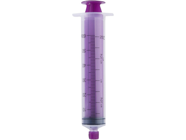 60cc Enteral Feeding Syringes by Global Medical Products - ENFit & ISO 80369-3 Certified, BPA/DEHP/Latex-Free, Transparent Barrel (60CC, QTY 30)