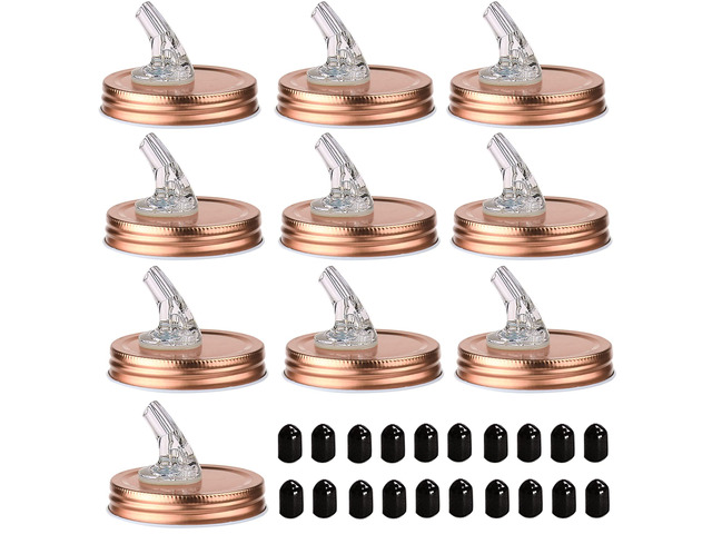 Mason Jar Pour Spouts. free flow Mason Jar Pour Spouts, mason jar for spout regular mouth size 70mm dispenser germination cover. Suitable for any...