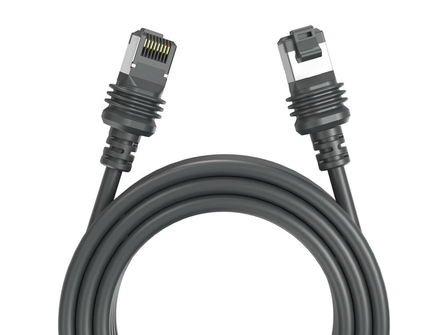 6.5FT/ 2M Cable for Starlink Standard 4/ 4X/ Gen 3/ V4/ V5 Replacement Extension Ethernet Cable Cord Waterproof Satellite (6.5FT), Grey