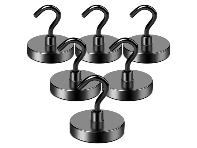 Magnetic Hooks for Cruise Cabins 130LBS Heavy Duty Magnet Hook 6 P Strong Magnets Door Metal Ship Walls Essentials 2026 Classroom Refrigerator...