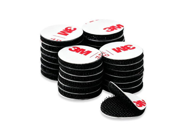 Hook and Loop Tape 1in x 1in 30 Pairs, Mounting Tape Heavy Duty Adhesion Slef Adhesive Interlocking Strip, Back Adhesive Mounting Strips,...