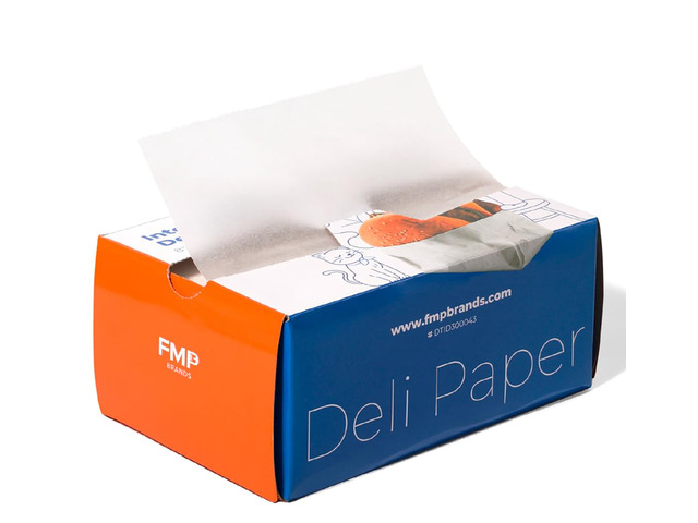 [1000 Pack] 8 x 10.75' Wax Paper Sheets for Food, Interfolded Precut Deli Pop Up Grease-Proof Sandwich Paper Wraps, Waterproof for Lunch, Food...