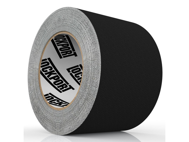 Black Gaffers Tape 3 inch x 45 Yards - 1 Pack Pro Grade Matte Gaff Tape Extra-Wide, No Residue, Water Resistant, Non-Reflective, Easy Tear -...