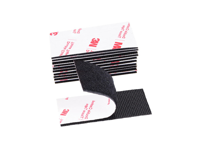 Hook and Loop Tape 1.2in x 2in 10 Pairs, Mounting Tape Heavy Duty Adhesion Slef Adhesive Interlocking Strip, Back Adhesive Mounting Strips,...