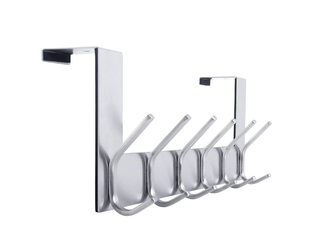 Over The Door Hook Door Hanger:Over The Door Towel Rack with 6 Hooks for Hanging Coats,Door Coat Hanger Towel Hanger Over Door Coat Rack for...