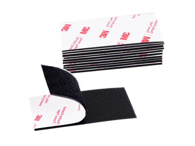 Hook and Loop Tape 2in x 4in 10 Pairs, Mounting Tape Heavy Duty Adhesion Slef Adhesive Interlocking Strip, Back Adhesive Mounting Strips,...