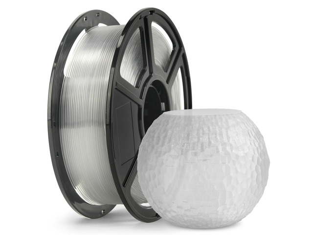 Rapid PETG Filament 1.75mm Clear, Max 600mm/s High Speed Printing, 3D Printer Filament 1kg Spool, Dimensional Accuracy +/- 0.02mm, Fits Most 3D...
